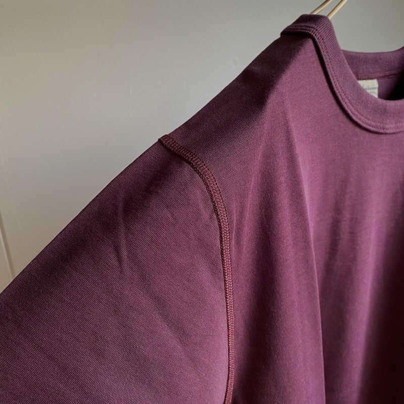 画像5: JACKMAN - Grace T-shirt / Mauve Wine