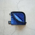 rerer - L shaped zipper multi case (air bag) / Blue