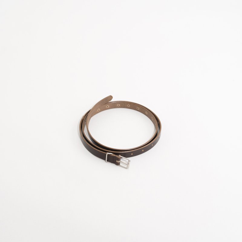 STILL BY HAND - 18mm leather belt  / Brown