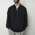 STILL BY HAND - Zip up cotton jumper [CS01253] / Black Navy