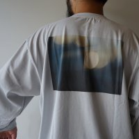 STILL BY HAND - Printed long sleeve / Light Grey