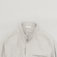 STILL BY HAND - Silk nep twill shirt [SH02253] / Sage