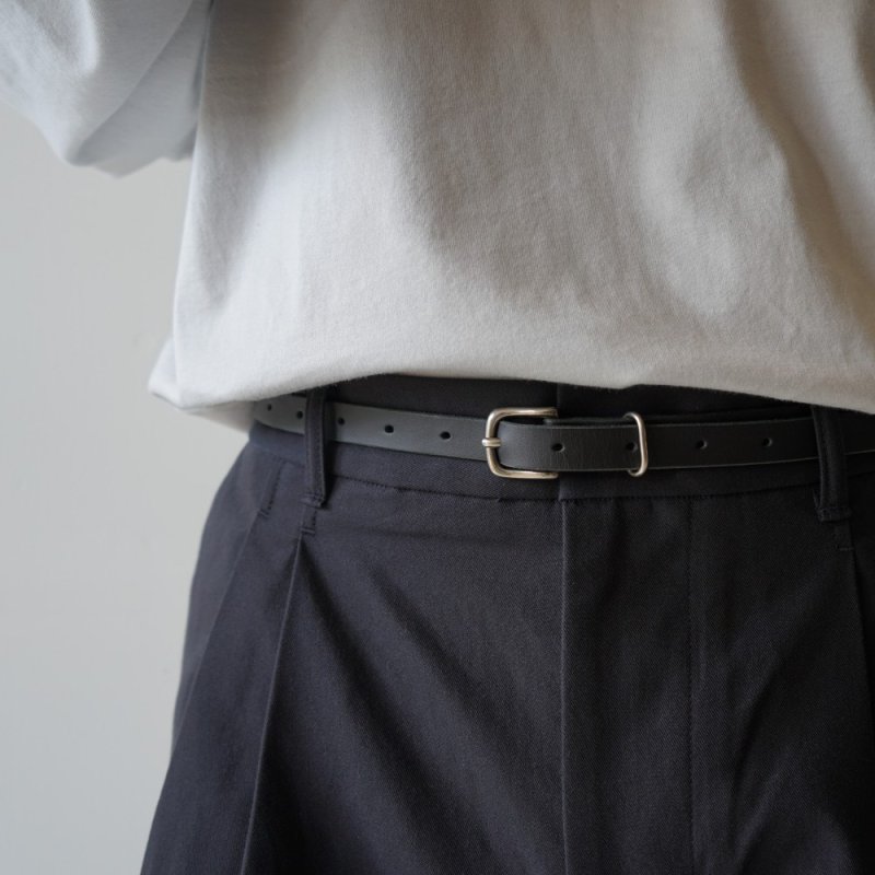 STILL BY HAND - Narrow belt [GD03252] / Black