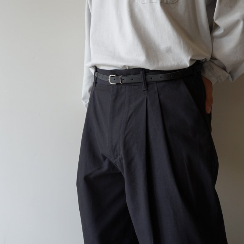 STILL BY HAND - Narrow belt [GD03252] / Black