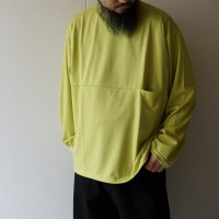 EEL Products - Yururi tee L/S super100s / Yellow