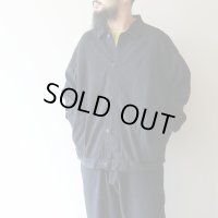 alvana - Natural twill short jacket / Ink Black