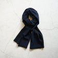 STILL BY HAND - Bicolor stole [GD04253] / Black