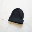 STILL BY HAND - 7G Knit cap [GD06253] / Black