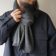 STILL BY HAND - Bicolor stole [GD04253] / Charcoal