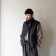 STILL BY HAND - 7G Knit cap [GD06253] / Black