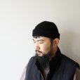 STILL BY HAND - 7G Knit cap [GD06253] / Black