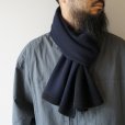 STILL BY HAND - Bicolor stole [GD04253] / Black