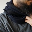 STILL BY HAND - Bicolor stole [GD04253] / Black