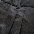 STILL BY HAND - Washable wool 2-tuck pants [PT04254] / Charcoal