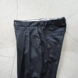 STILL BY HAND - Washable wool 2-tuck pants [PT04254] / Charcoal