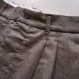 STILL BY HAND - Washable wool 2-tuck pants [PT04254] / Mocha