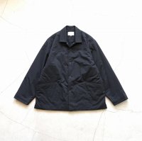 STILL BY HAND - Padded shirt blouson / Black