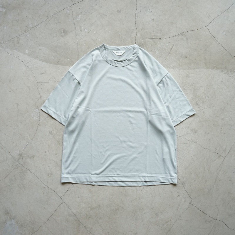 STILL BY HAND - 強撚天竺Tシャツ Mint