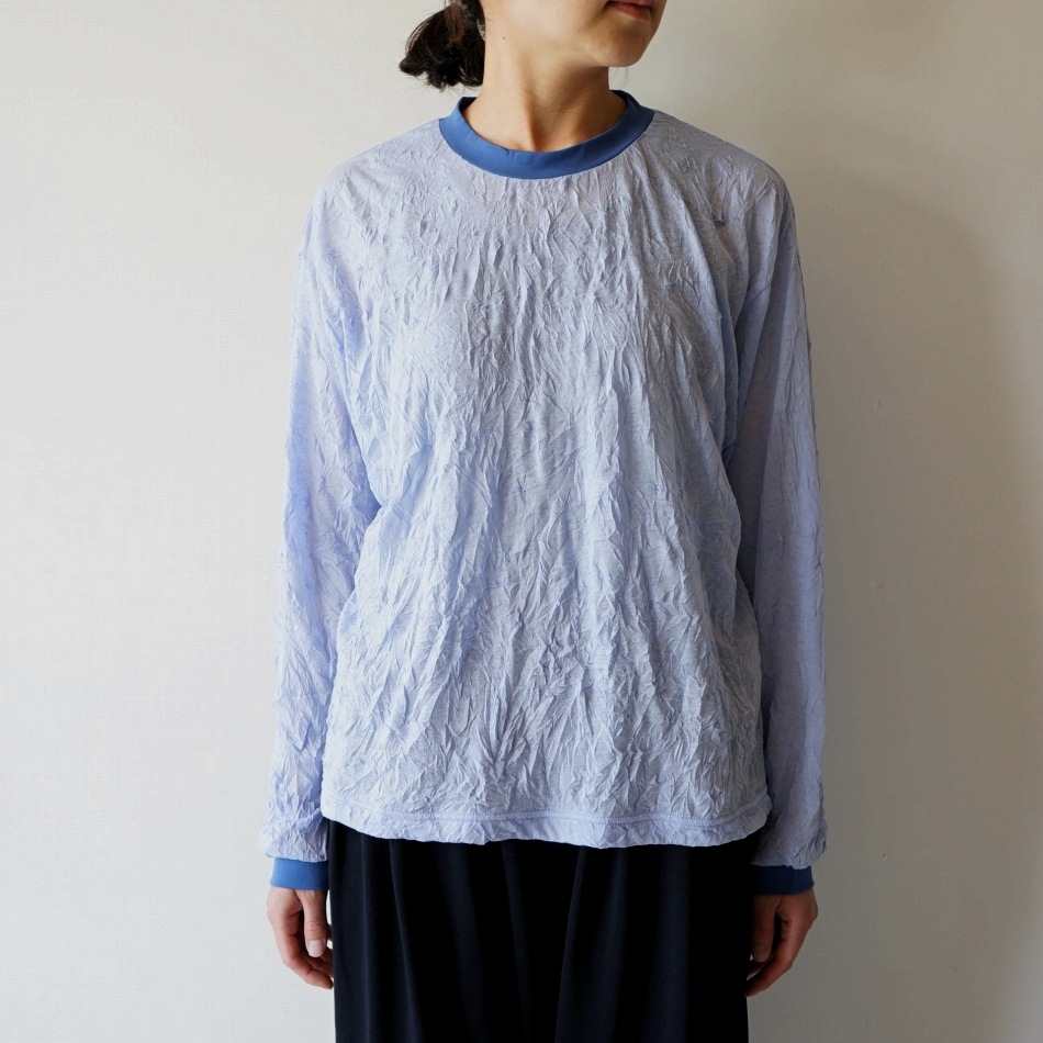 【unisex】ironari - Cloud tee / Sax