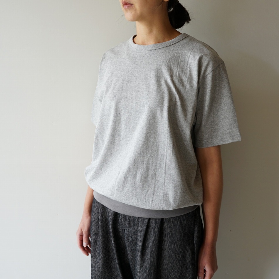 【women's】 ironari - Can tee / Light Gray