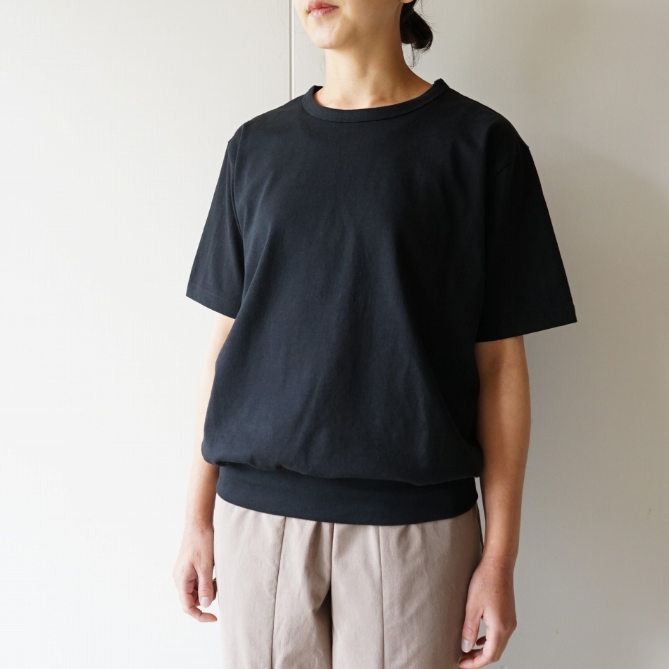 【women's】 ironari - Can tee / Black