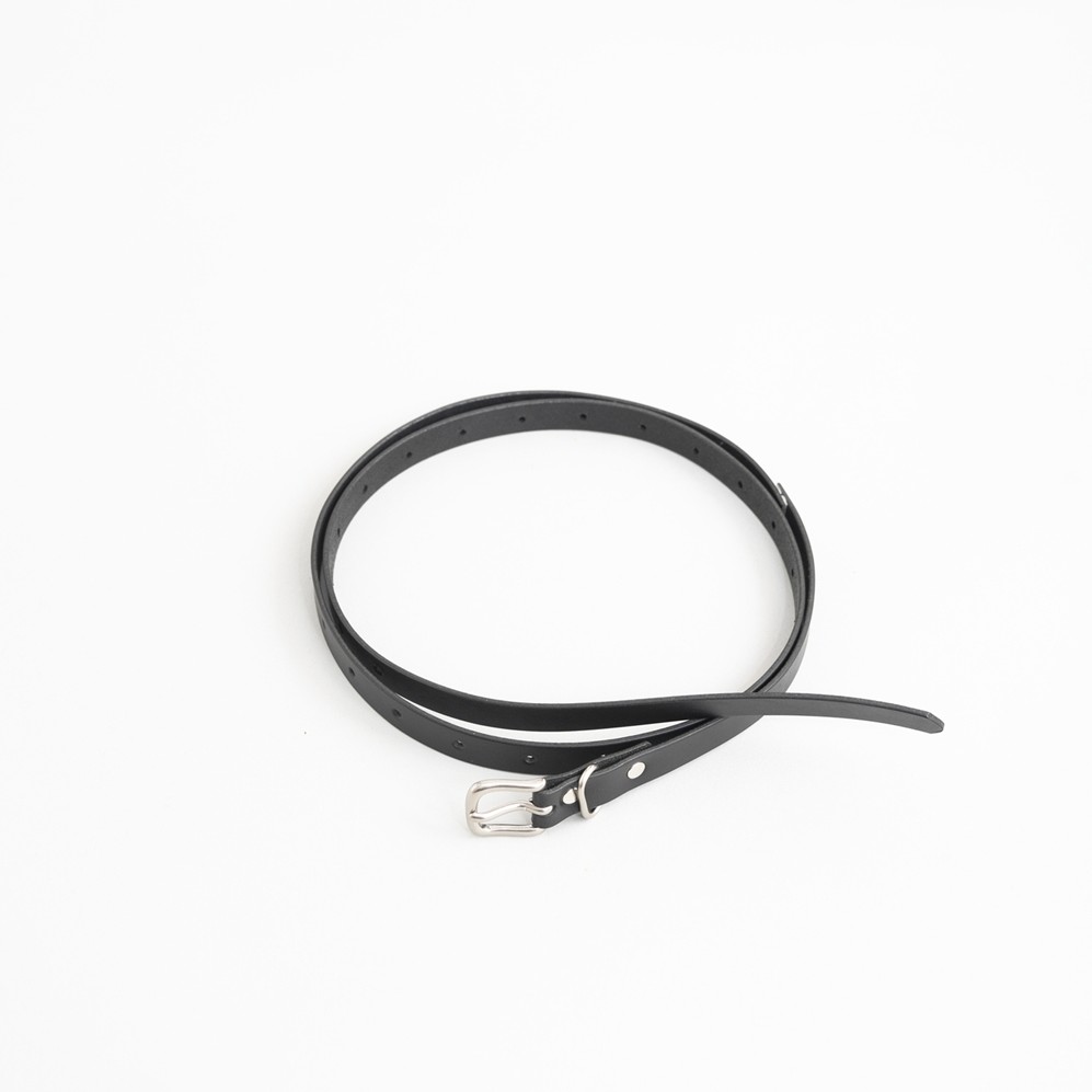 STILL BY HAND - Narrow belt / Black