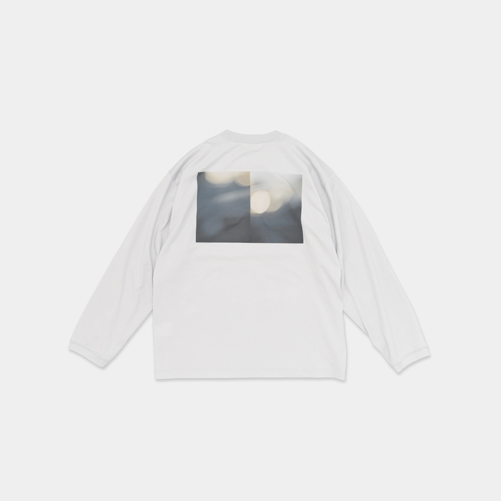 STILL BY HAND - Printed long sleeve / Light Grey