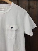 画像: EEL - 陶器釦のポケTEE　再入荷