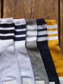 画像: LOCAL ROOTS - Line Short Socks