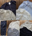 画像: STILL BY HAND - オリジナル裏毛ZIPカーディガン、ストレッチシャツ、ハイネックスウェット、クルーネックシャツ、1タックデニム