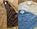 画像: STILL BY HAND - ポリエステルコート&Wポケットバンドカラーシャツ ●再入荷●