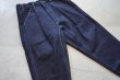 画像22: 【size M のみ】EEL Products - CHOP PANTS Indigo (22)