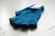 decka - FINGERLESS GLOVES ALPACA Turquoise