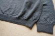 画像15: ●30%OFF●(size50のみ)STILL BY HAND - ALPACA CREW KNIT Slate Blue (15)