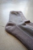 decka - SMOOTH PILE SOCKS Gray