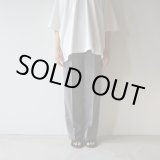 画像: 【women's】STILL BY HAND WM - ポリエステルイージーパンツ Grey