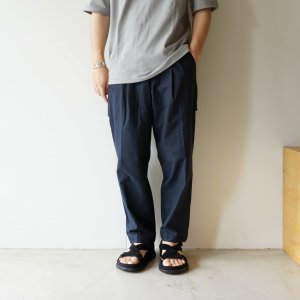 画像: 【size S のみ】JACKMAN - BACK NEP UMPS PANTS Dark Navy