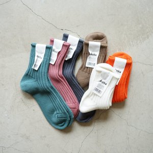 画像: decka - LOW GAUGE RIB SOCKS (SHORT LENGTH)