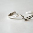 MEXICANJEWELRY - TAXCO SILVER BANGLE 925"curve"