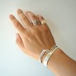 MEXICANJEWELRY - TAXCO SILVER BANGLE 925"curve"