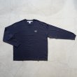 EEL Products - tasogare SUNDAY L/S TEE [E-24589] Navy