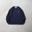 EEL Products - tasogare SUNDAY L/S TEE [E-24589] Navy