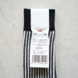 ORGANIC STRIPED FLOAT KNITTING SOCKS Black