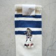 画像23: decka-Quality socks-by BRÚ NA BÓINNE - 80's SKATER SOCKS "Embroidery" (23)