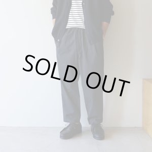 画像: STILL BY HAND - ERASTICATED EASY SLACKS Chacoal