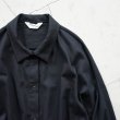 STILL BY HAND WM - SILK NEP TWILL COAT [CO02243WM] Black