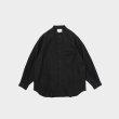 STILL BY HAND - SILK NEP TWILL SHIRT [SH02243] Black