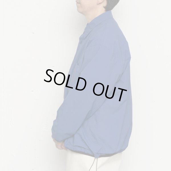 STILL BY HAND - GARMENT DYE SHIRT BLOUSON [BL01243] Royal Blue