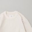 STILL BY HAND - MERCERISED COTTON SWEATSHIRT [CS09243] Ecru