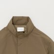 STILL BY HAND - STAND COLLAR FIELD JACKET [BL08243] Camel